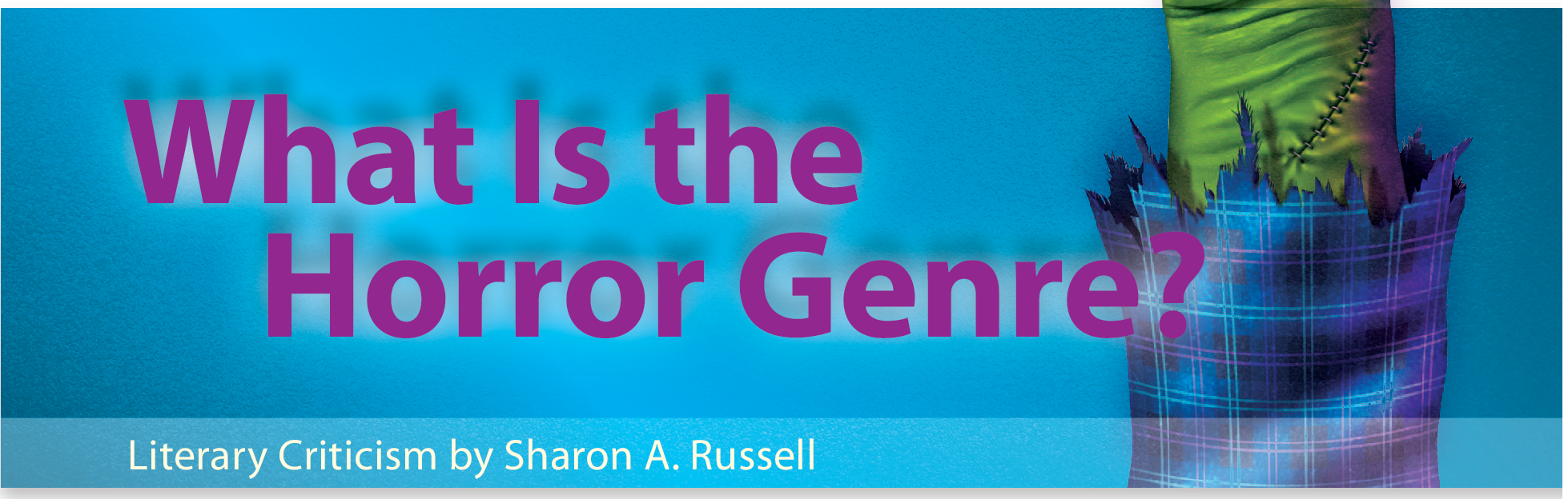 What is the horror deals genre by sharon russell